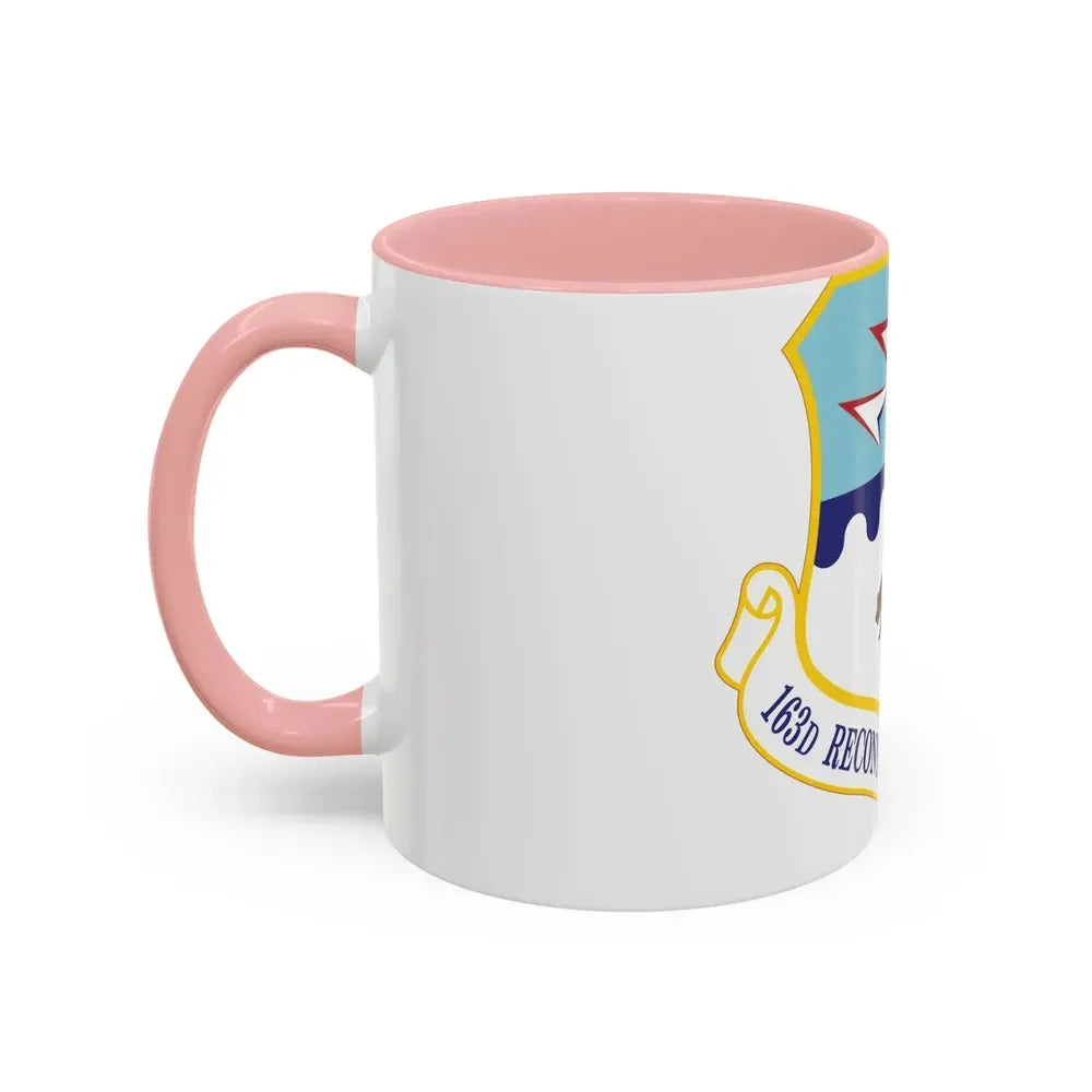 163d Reconnaissance Wing (U.S. Air Force) Accent Coffee Mug - Go Mug Yourself