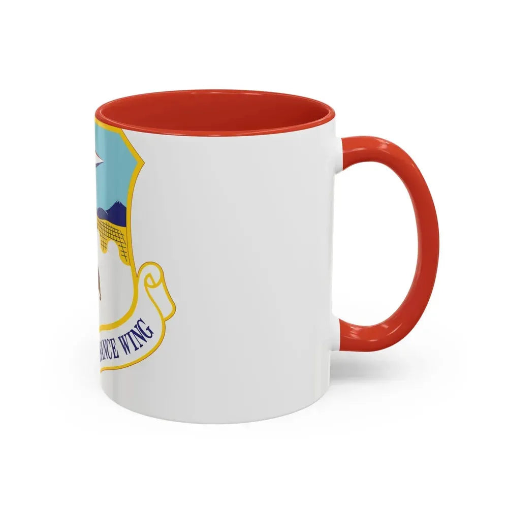 163d Reconnaissance Wing (U.S. Air Force) Accent Coffee Mug - Go Mug Yourself