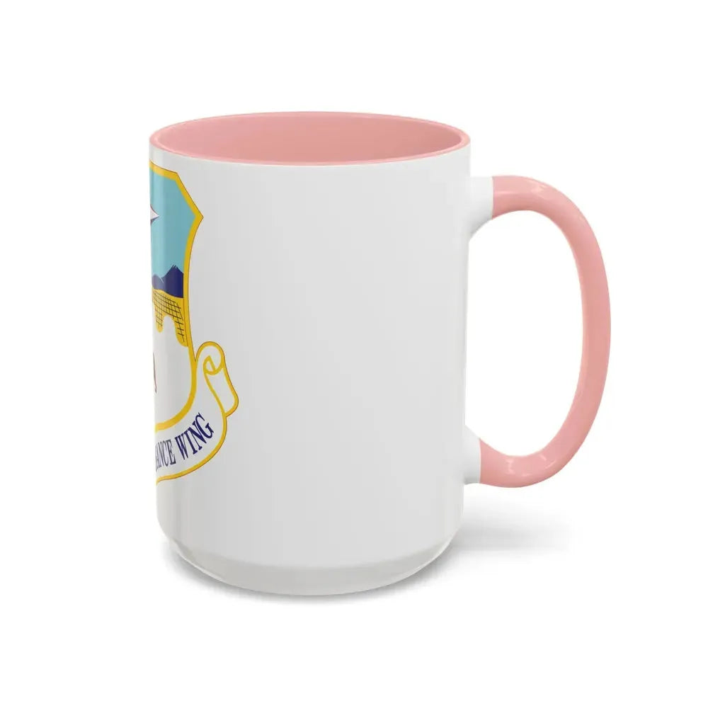 163d Reconnaissance Wing (U.S. Air Force) Accent Coffee Mug - Go Mug Yourself