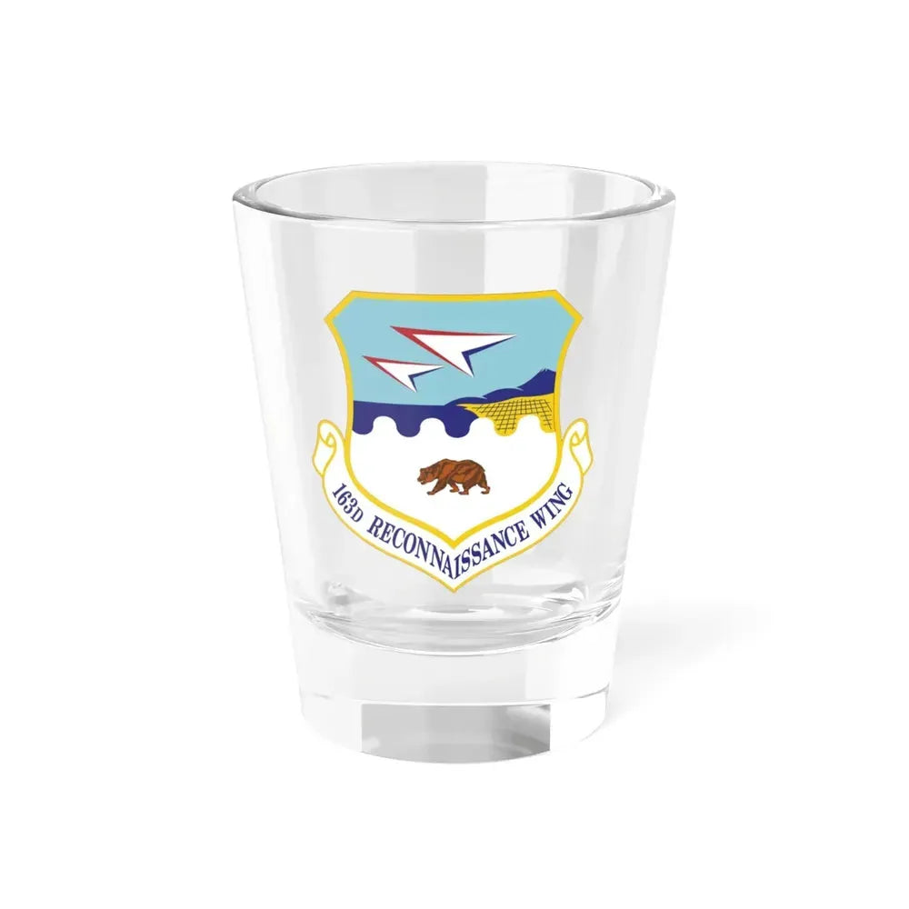 163d Reconnaissance Wing (U.S. Air Force) Shot Glass 1.5oz 1.5oz - Go Mug Yourself