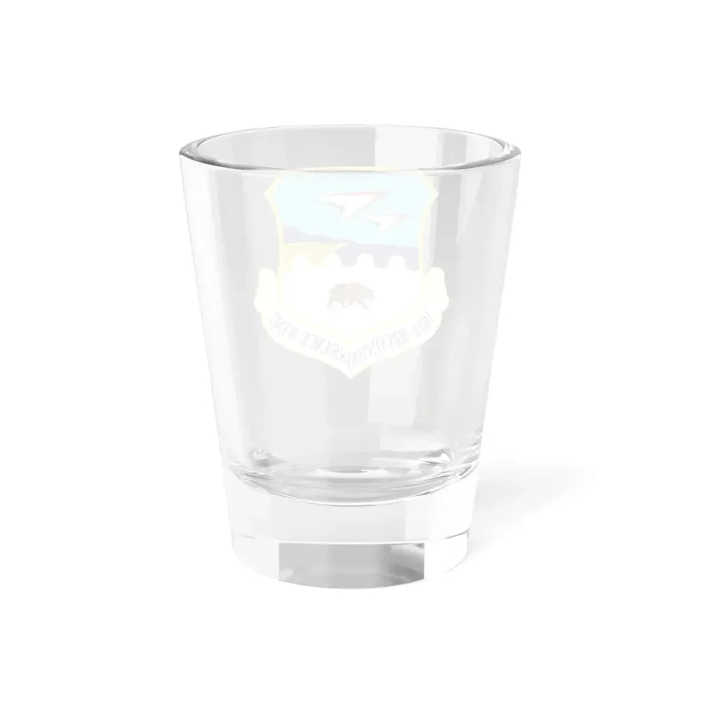 163d Reconnaissance Wing (U.S. Air Force) Shot Glass 1.5oz - Go Mug Yourself
