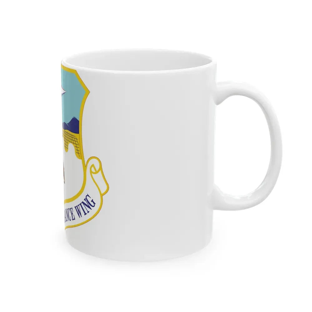 163d Reconnaissance Wing (U.S. Air Force) White Coffee Mug - Go Mug Yourself