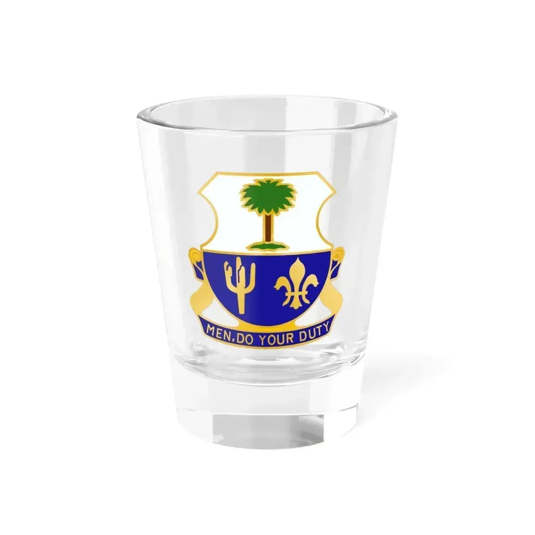 163rd Infantry Regiment (U.S. Army) Shot Glass 1.5oz 1.5oz - Go Mug Yourself