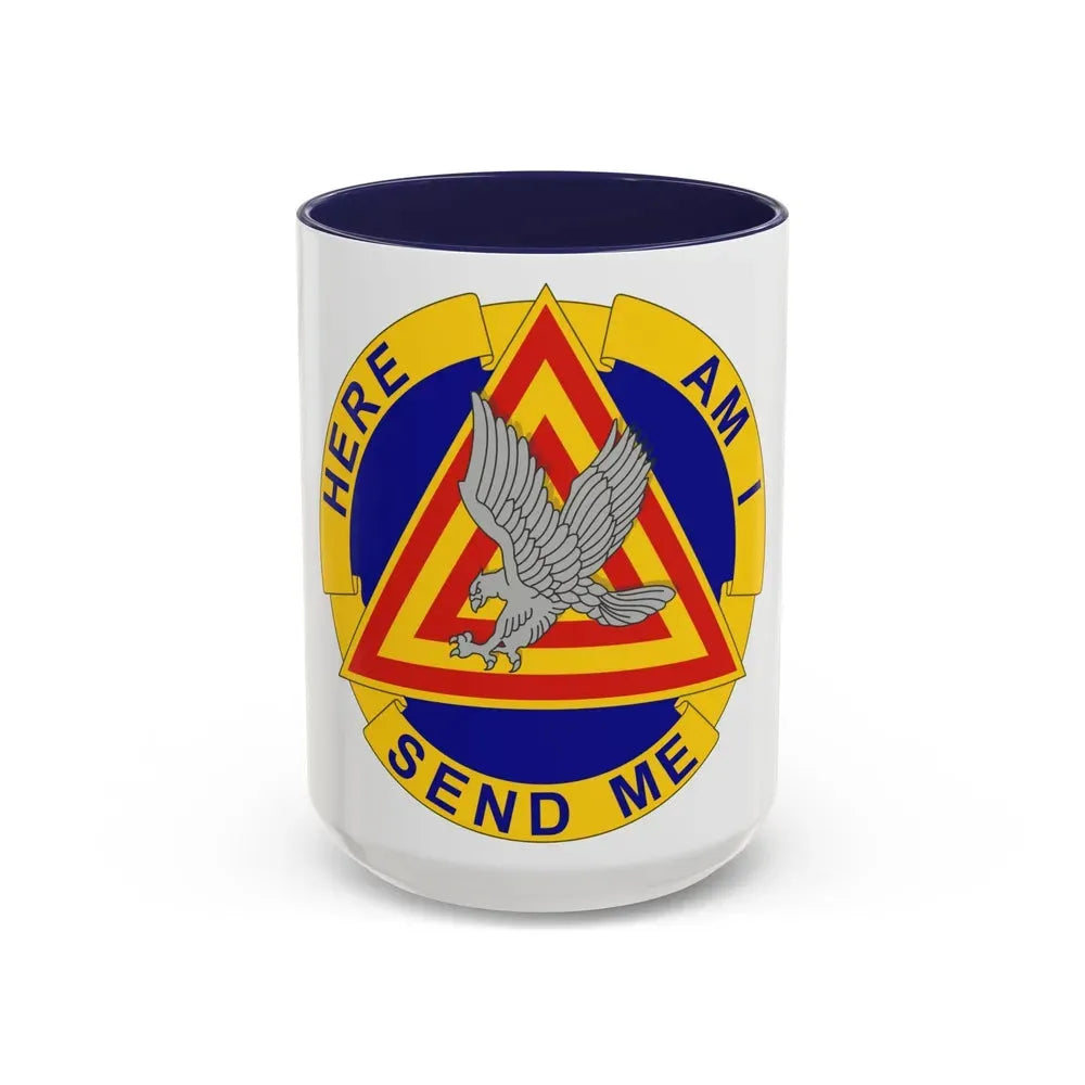 164 Aviation Group (U.S. Army) Accent Coffee Mug 15oz Navy - Go Mug Yourself