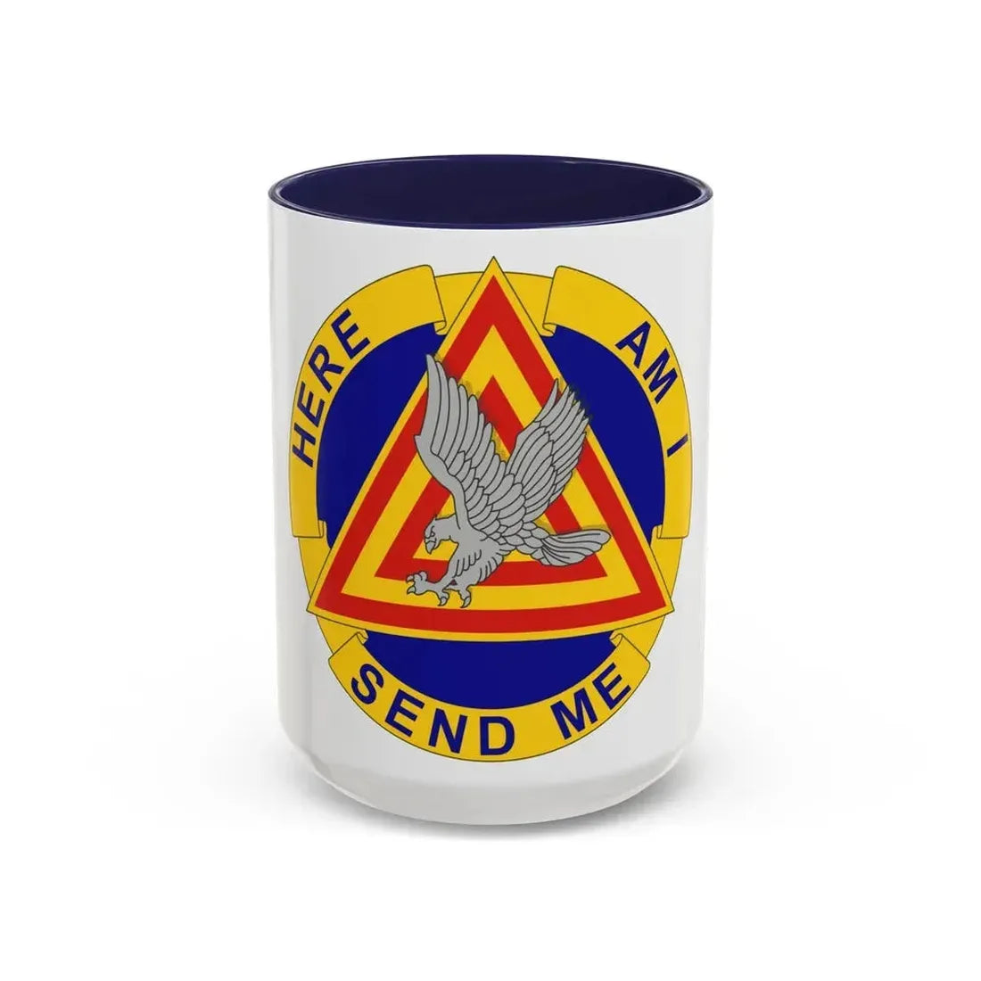 164 Aviation Group (U.S. Army) Accent Coffee Mug 15oz Navy - Go Mug Yourself