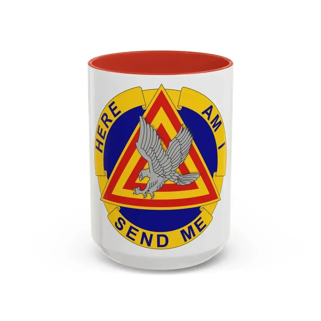 164 Aviation Group (U.S. Army) Accent Coffee Mug 15oz Red - Go Mug Yourself