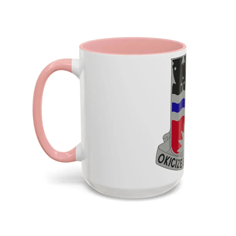 164 Engineer Battalion (U.S. Army) Accent Coffee Mug - Go Mug Yourself