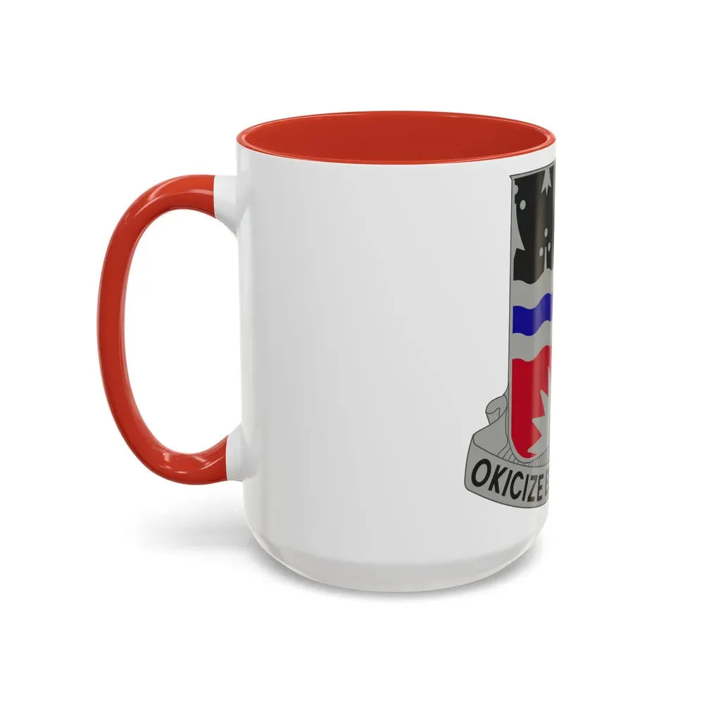 164 Engineer Battalion (U.S. Army) Accent Coffee Mug - Go Mug Yourself