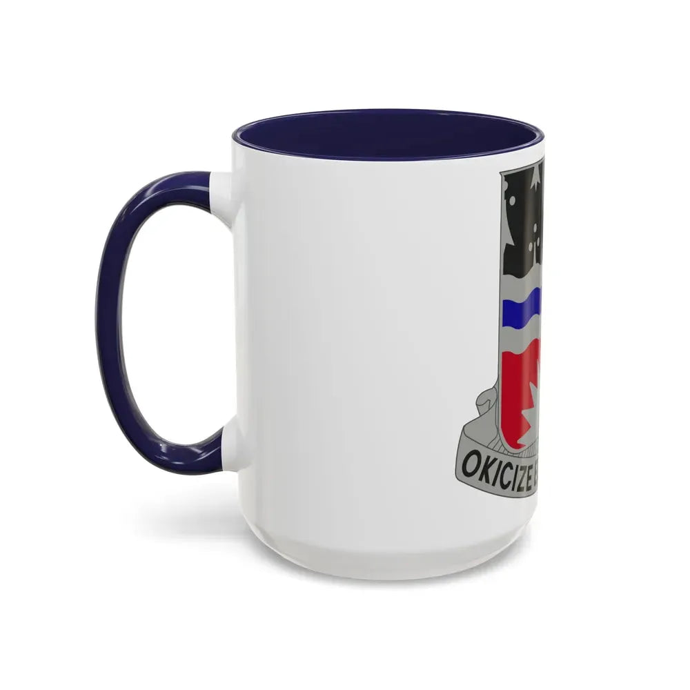 164 Engineer Battalion (U.S. Army) Accent Coffee Mug - Go Mug Yourself