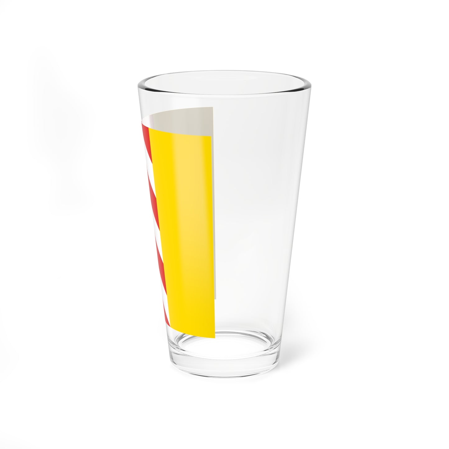 Old flag of Neuchatel (Switzerland) Pint Glass 16oz