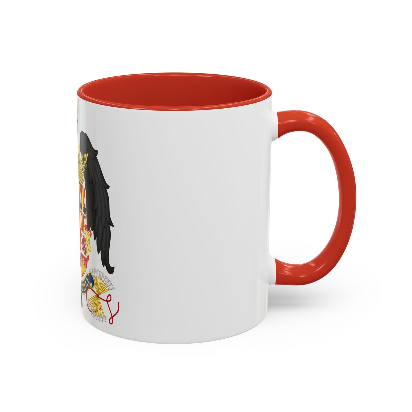 Coat of Arms of Queen Isabella of Castile (1492-1504) - Accent Coffee Mug