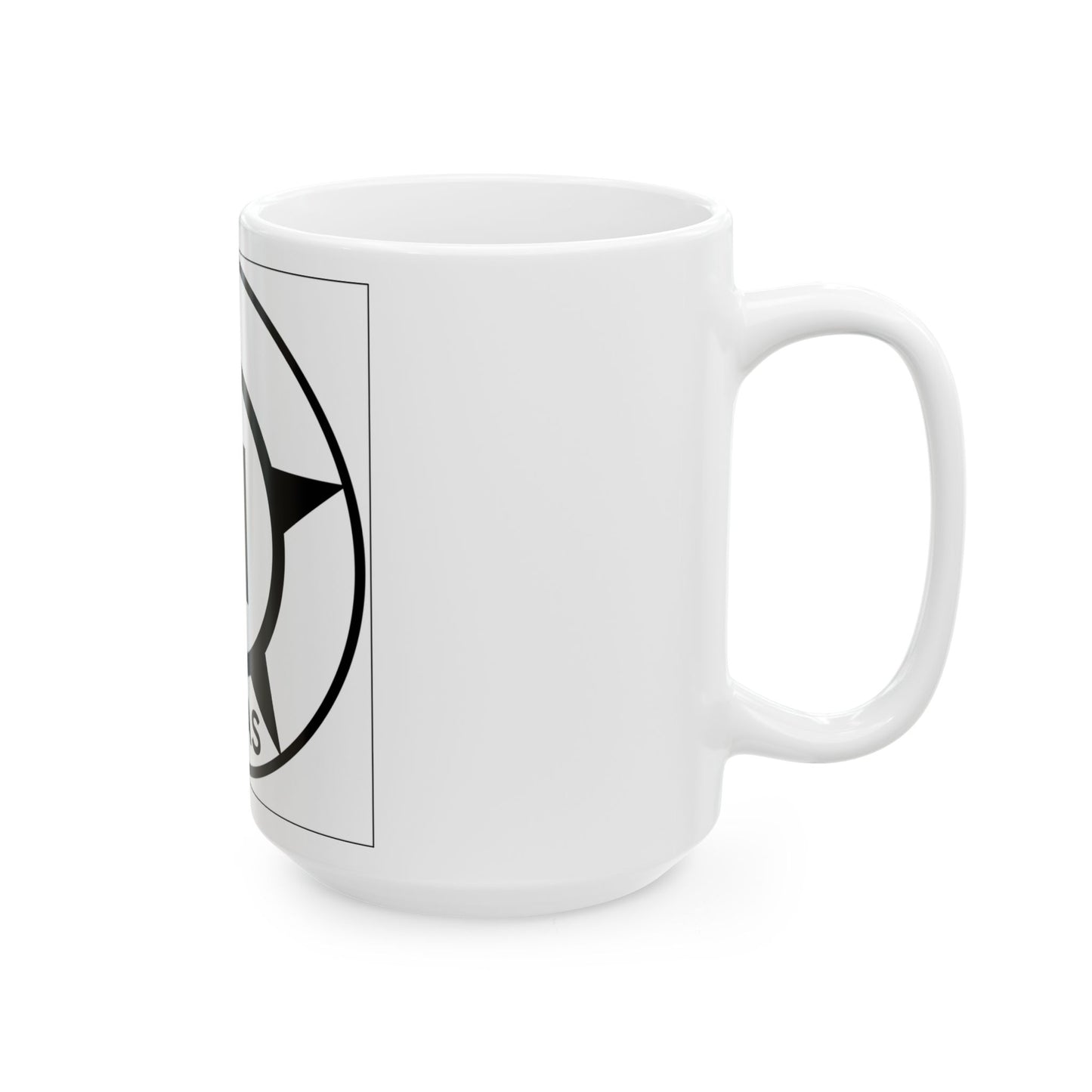 Old Texas 31 (Texas) (Road Sign) White Coffee Mug