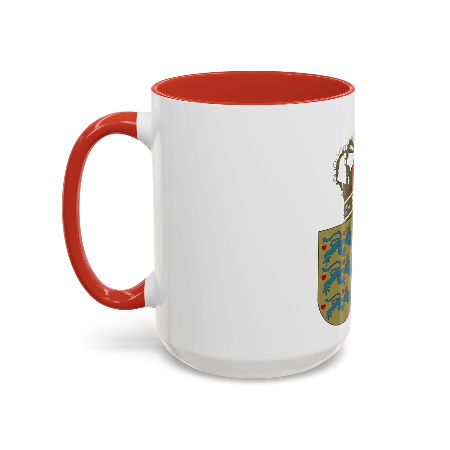 Coat of arms of the County of Greenland - Accent Coffee Mug