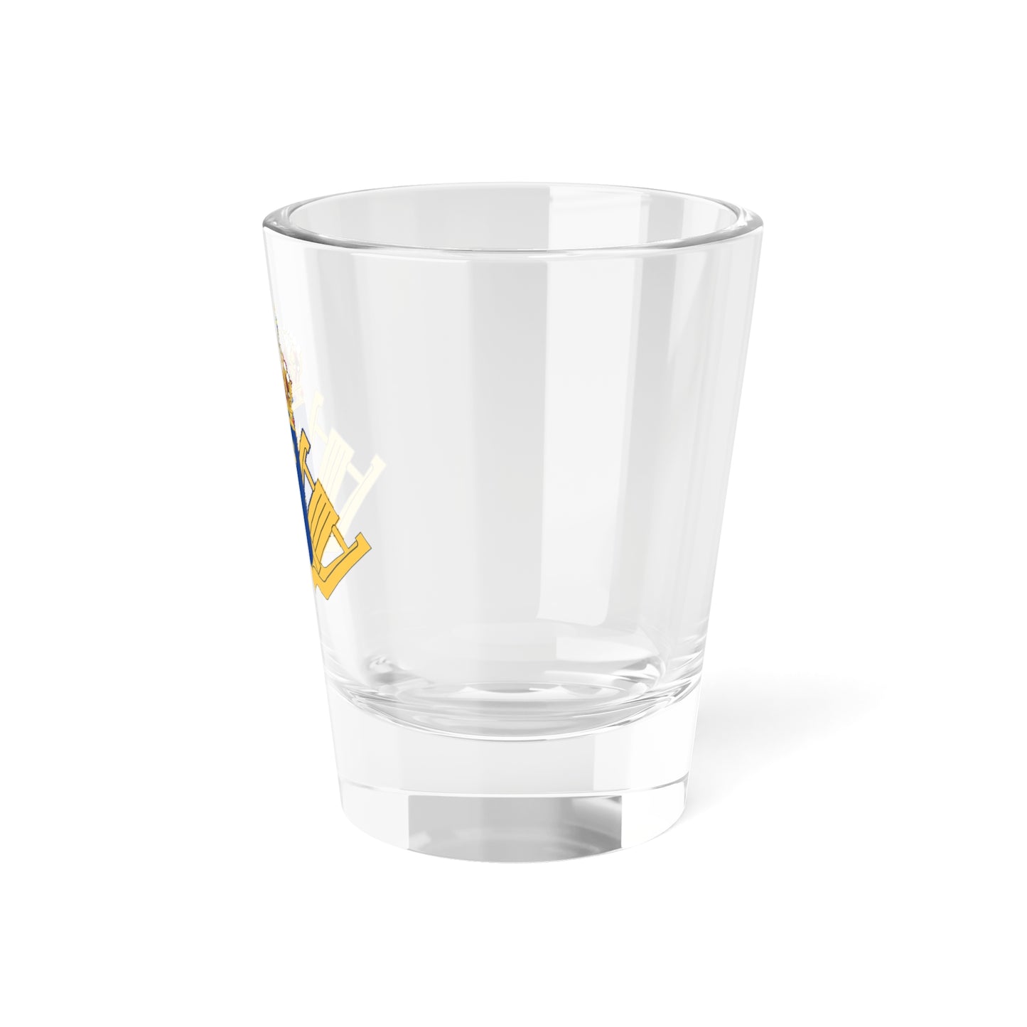 Hemvärnsmusiken vapen (Sweden) (Coat of Arms) Shot Glass 1.5oz