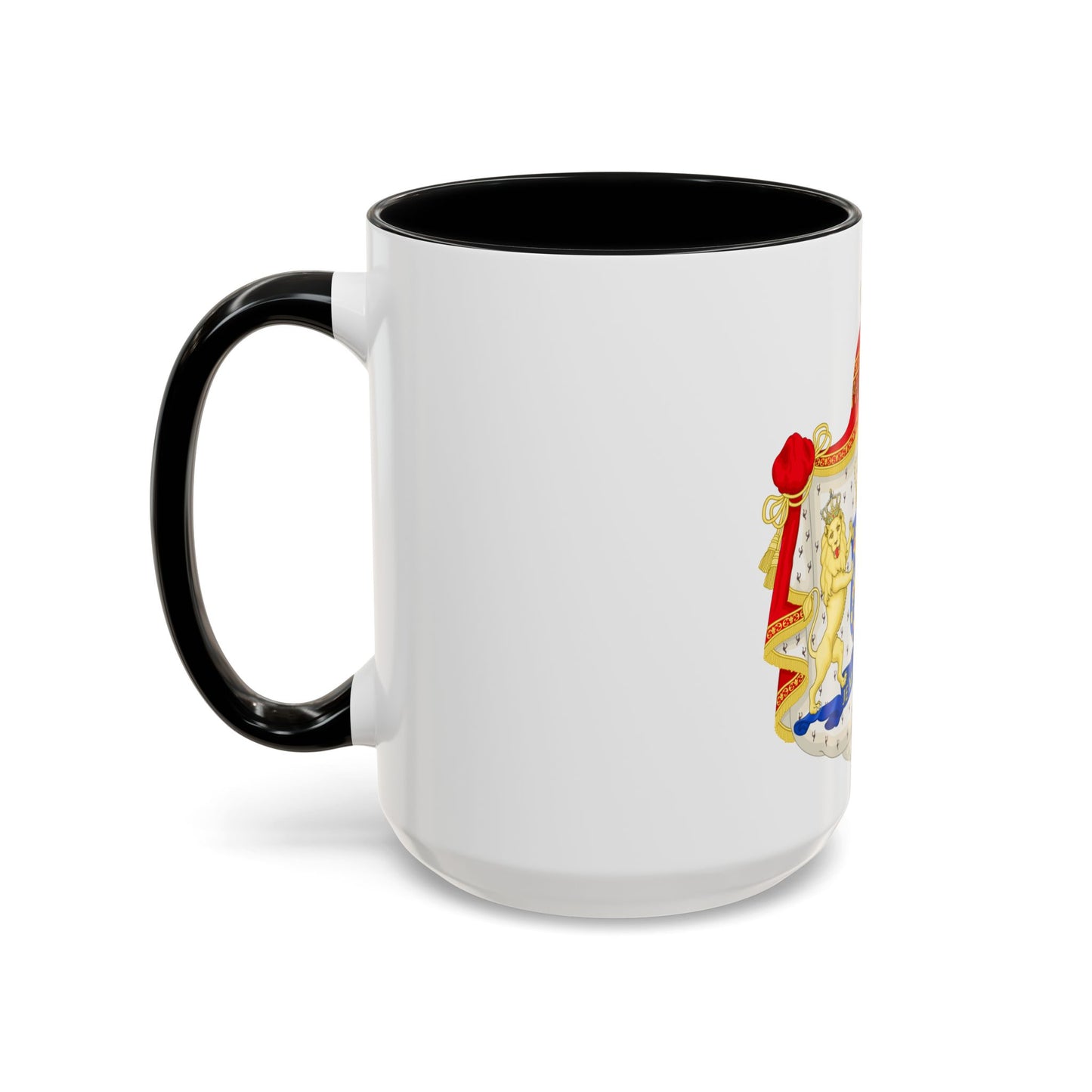 Royal coat of arms of the Netherlands (1815-1907) - Accent Coffee Mug