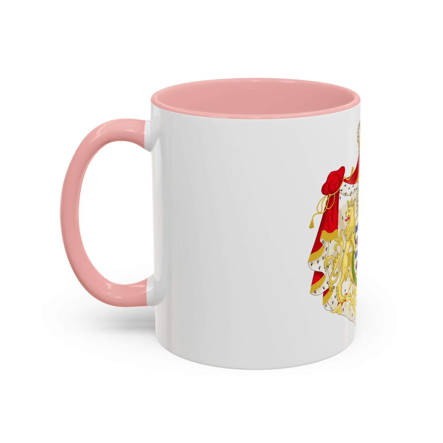 Greater coat of arms of the grand-duchy of Luxembourg 2 - Accent Coffee Mug