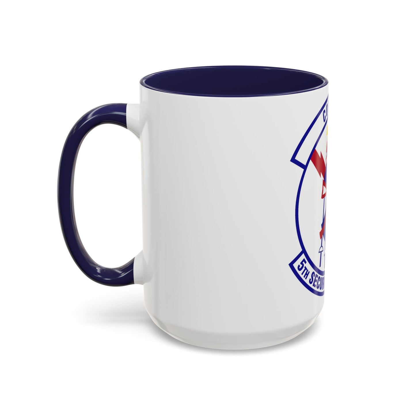 5th Security Forces Squadron (U.S. Air Force) Accent Coffee Mug