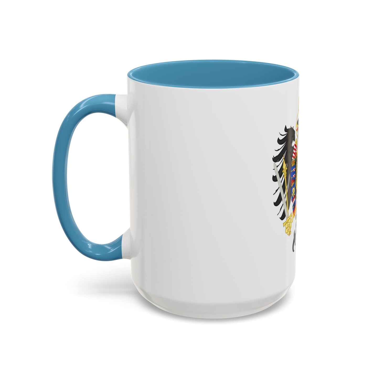 Middle Coat of Arms of Francis II, Holy Roman Emperor (1804-1806) - Accent Coffee Mug