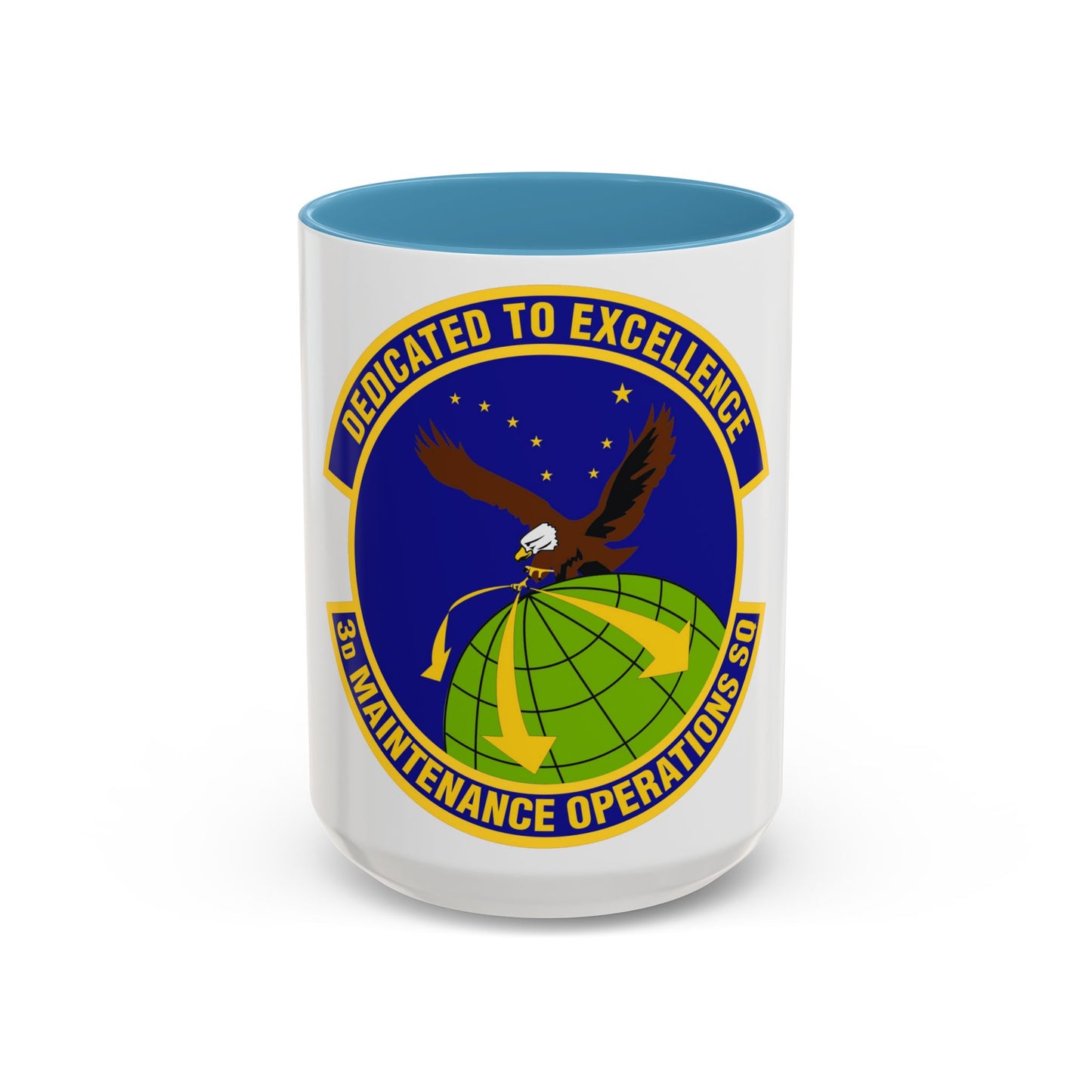 3d Maintenance Operations Squadron (U.S. Air Force) Accent Coffee Mug