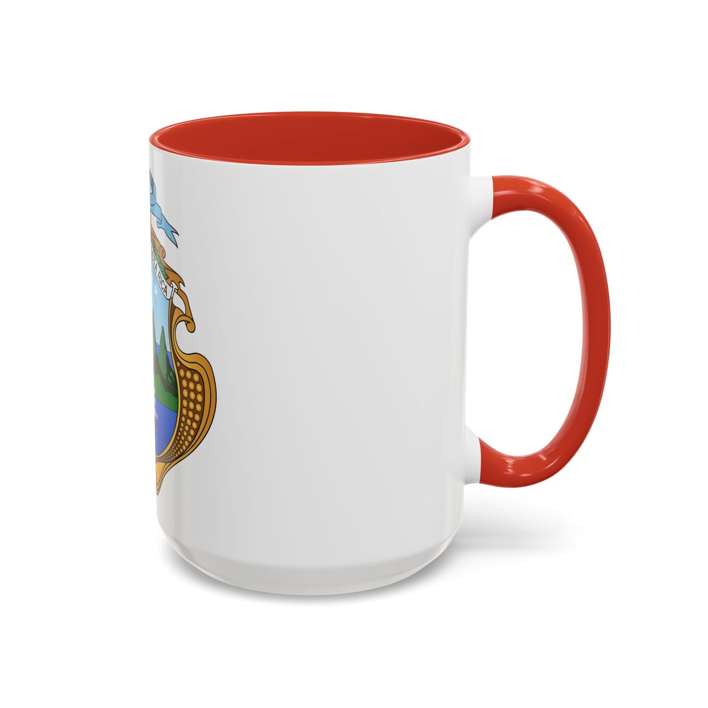 Coat of arms of Costa Rica (1906-1964) - Accent Coffee Mug