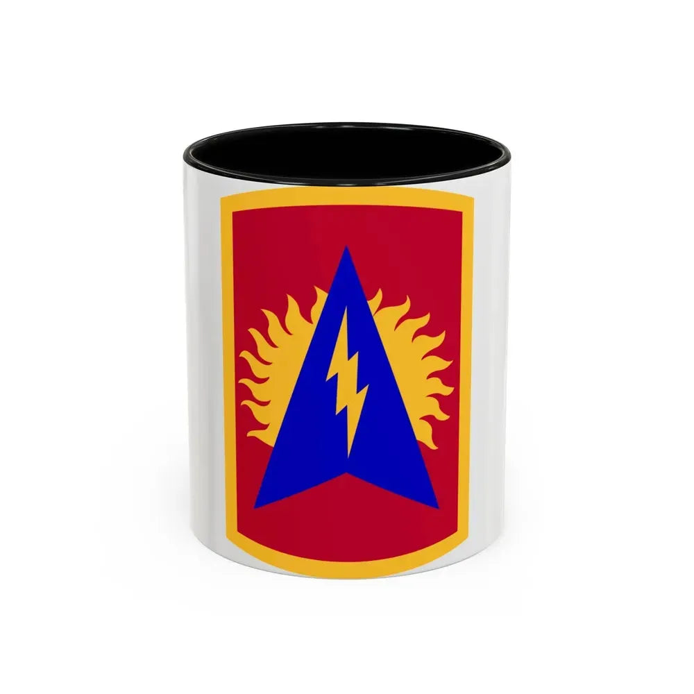 164th Air Defense Artillery Brigade (U.S. Army) Accent Coffee Mug 11oz Black - Go Mug Yourself