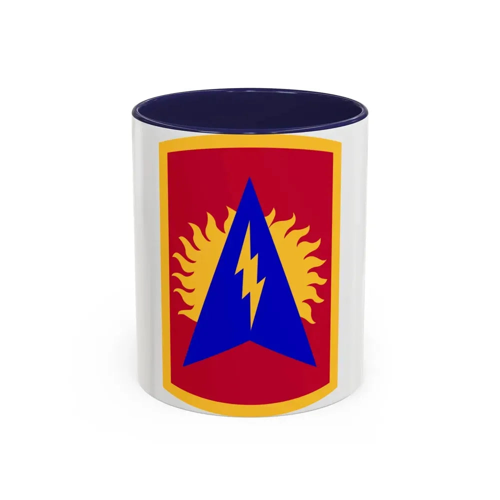 164th Air Defense Artillery Brigade (U.S. Army) Accent Coffee Mug 11oz Navy - Go Mug Yourself