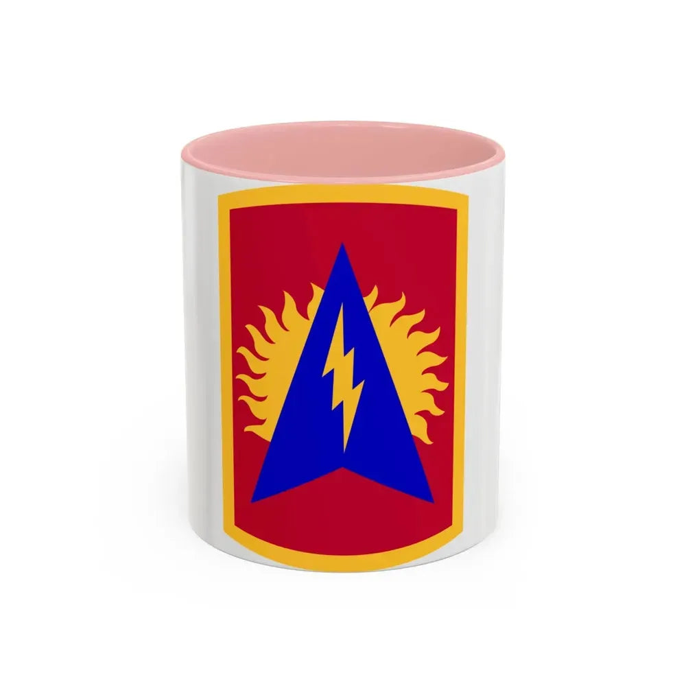 164th Air Defense Artillery Brigade (U.S. Army) Accent Coffee Mug 11oz Pink - Go Mug Yourself