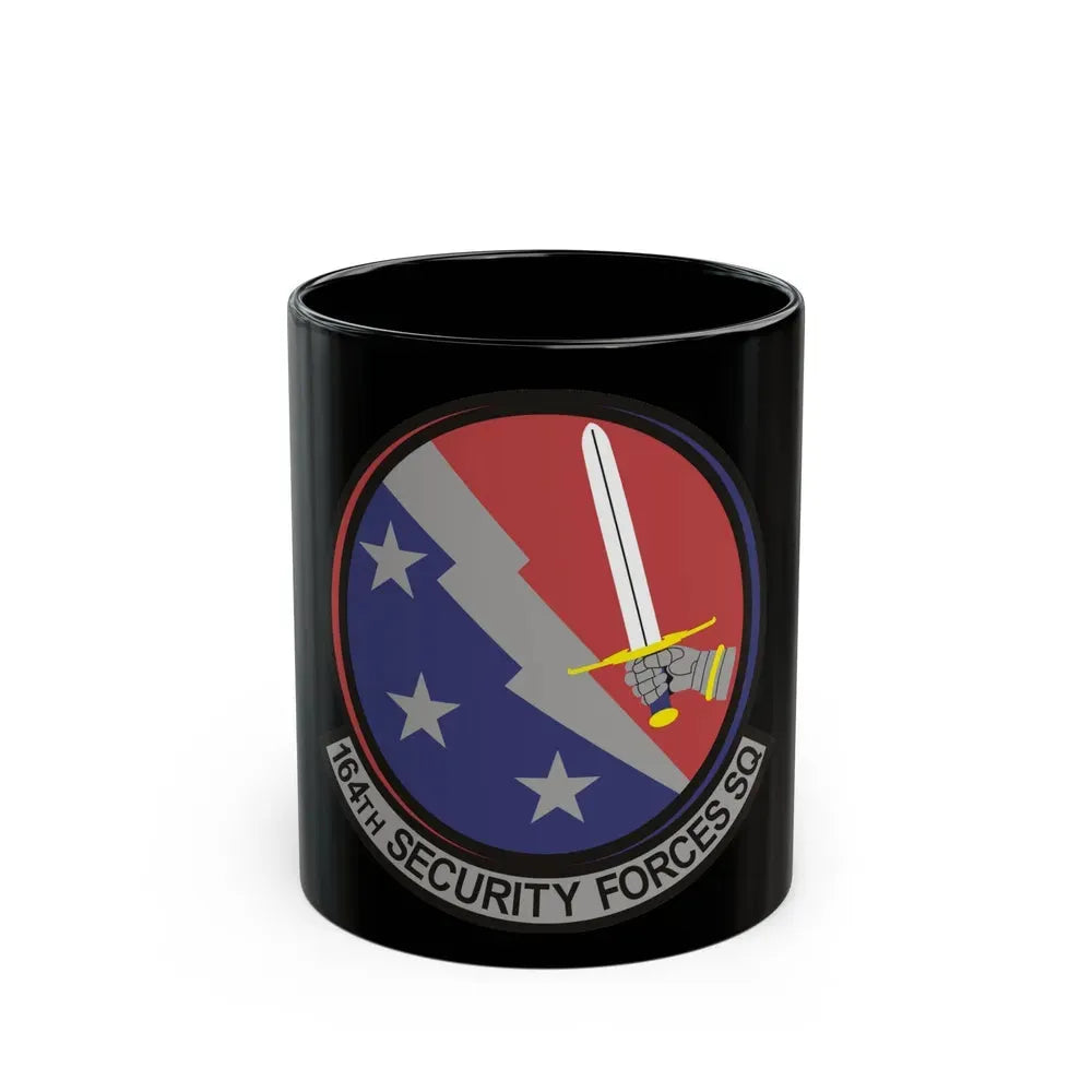 164th Security Forces Squadron (U.S. Air Force) Black Coffee Mug 11oz - Go Mug Yourself