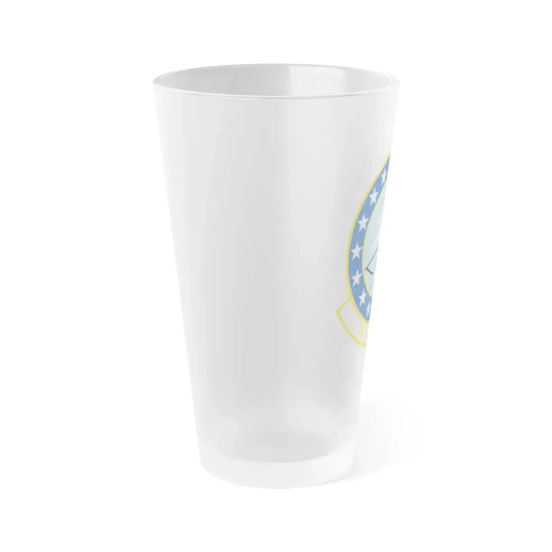 165 Airlift Squadron (U.S. Air Force) Frosted Pint Glass 16oz - Go Mug Yourself