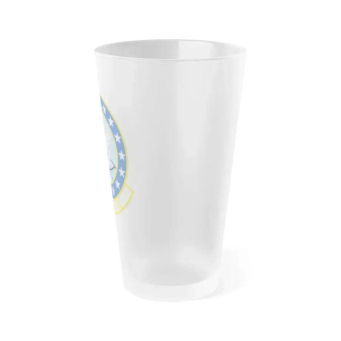 165 Airlift Squadron (U.S. Air Force) Frosted Pint Glass 16oz - Go Mug Yourself