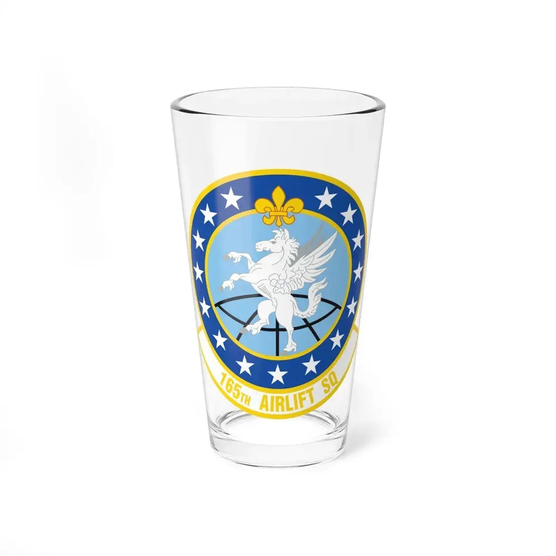 165 Airlift Squadron (U.S. Air Force) Pint Glass 16oz 16oz - Go Mug Yourself