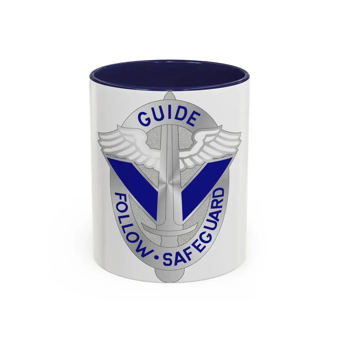 165 Aviation Group (U.S. Army) Accent Coffee Mug 11oz Navy - Go Mug Yourself