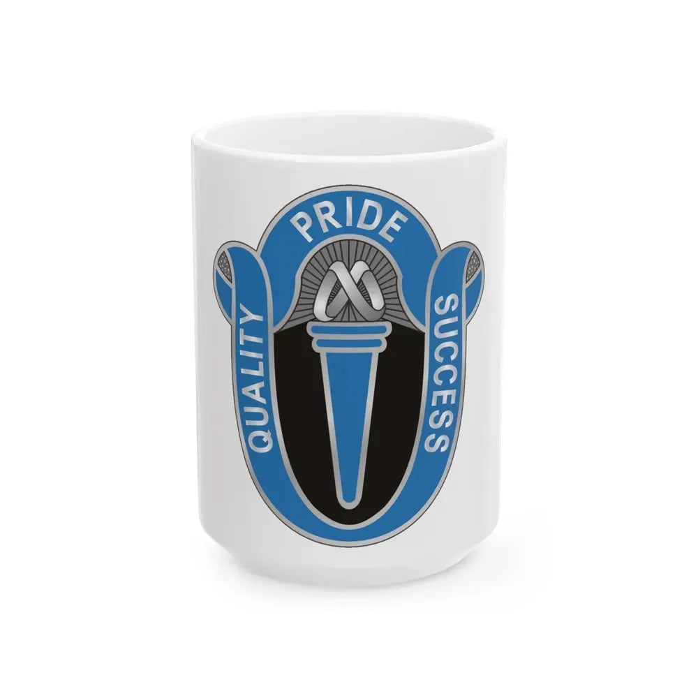 165 Military Intelligence Battalion (U.S. Army) White Coffee Mug 15oz - Go Mug Yourself
