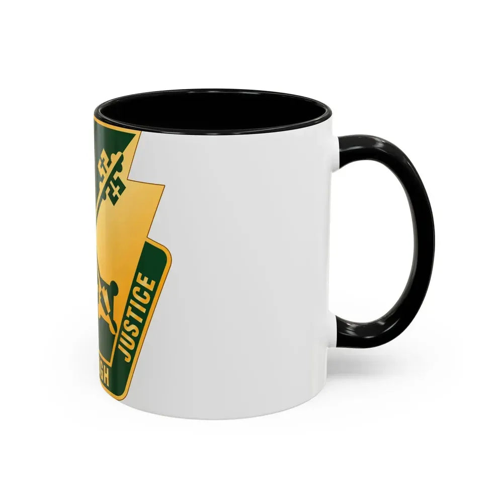 165 Military Police Pennsylvania National Guard (U.S. Army) Accent Coffee Mug - Go Mug Yourself