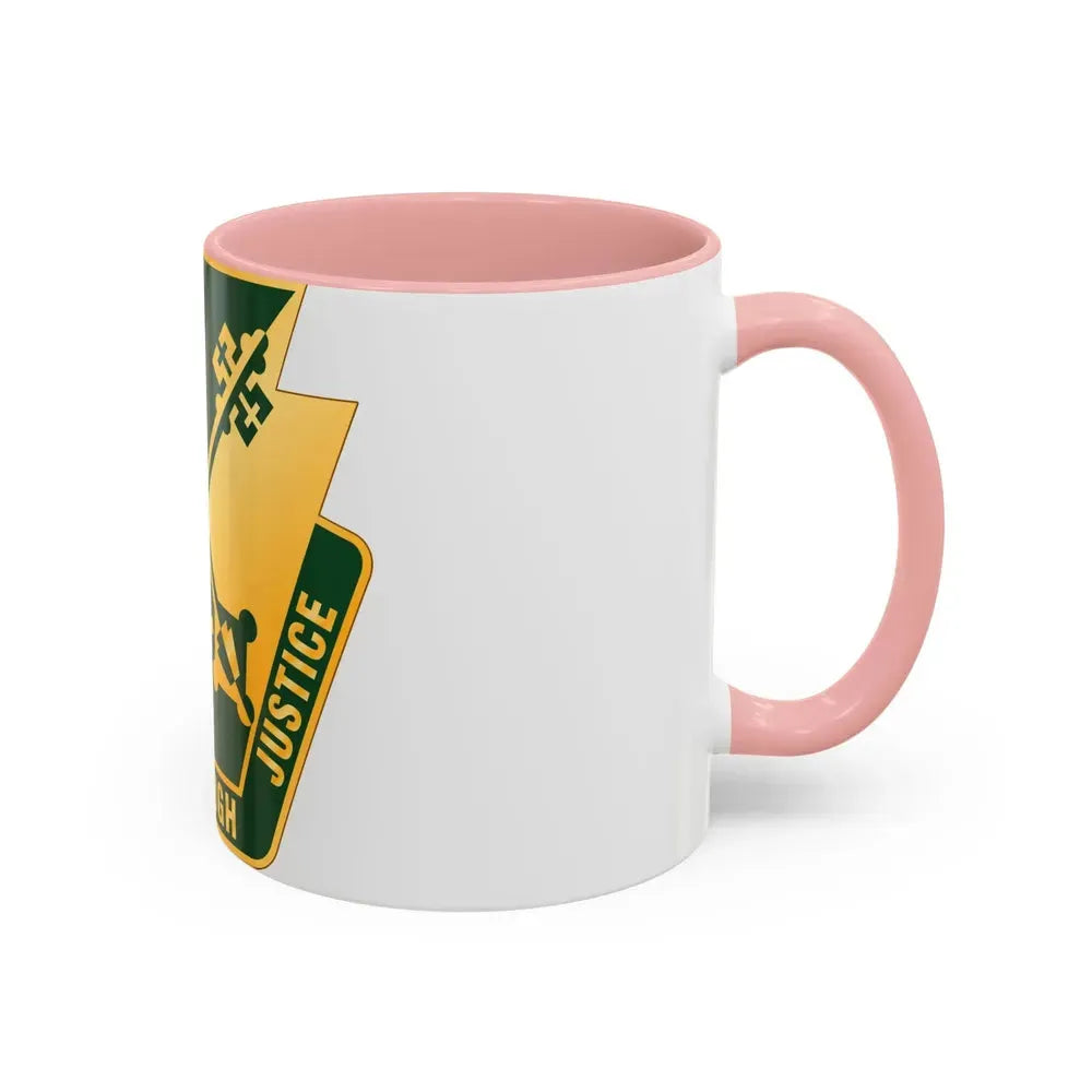 165 Military Police Pennsylvania National Guard (U.S. Army) Accent Coffee Mug - Go Mug Yourself