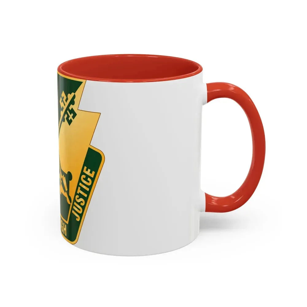 165 Military Police Pennsylvania National Guard (U.S. Army) Accent Coffee Mug - Go Mug Yourself