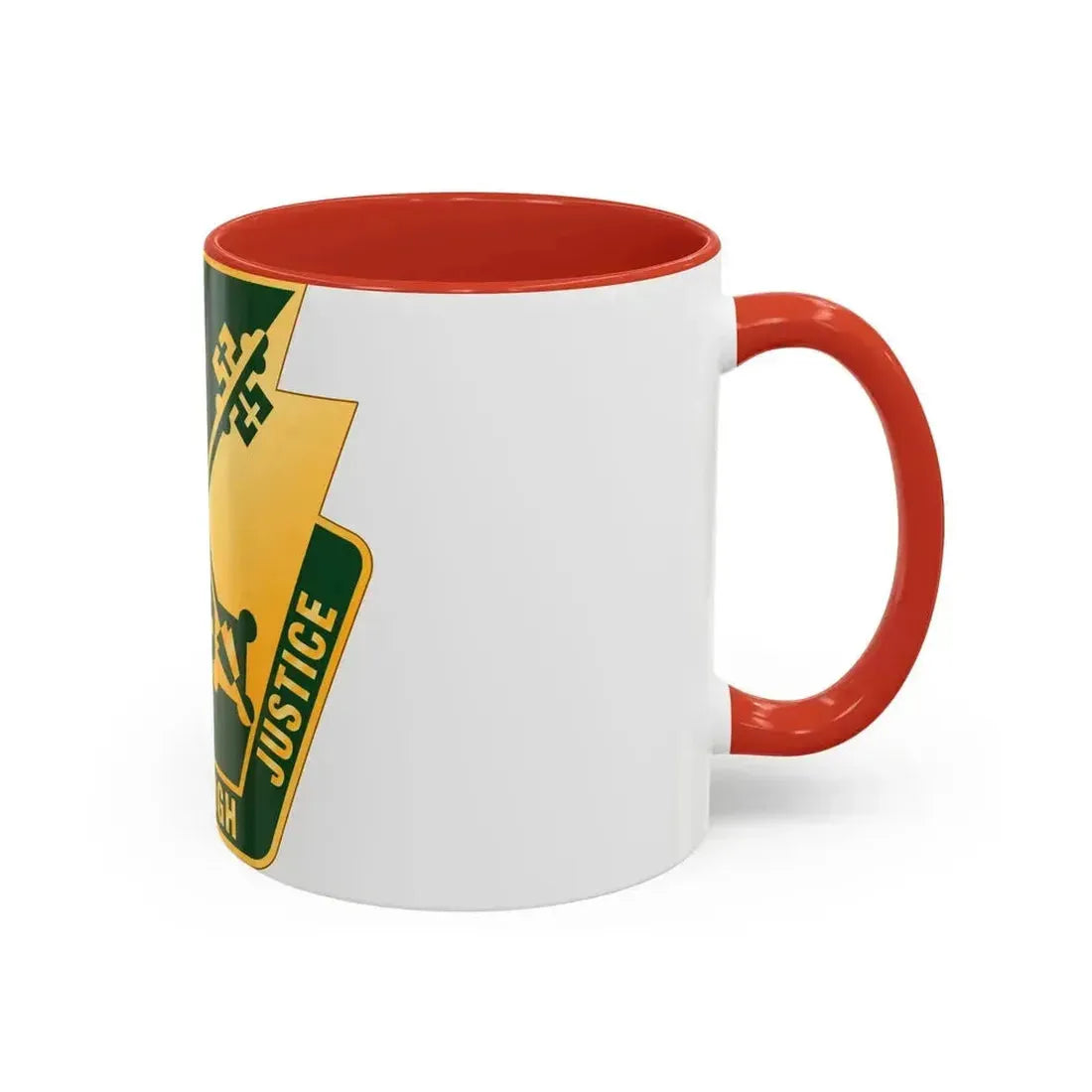 165 Military Police Pennsylvania National Guard (U.S. Army) Accent Coffee Mug - Go Mug Yourself
