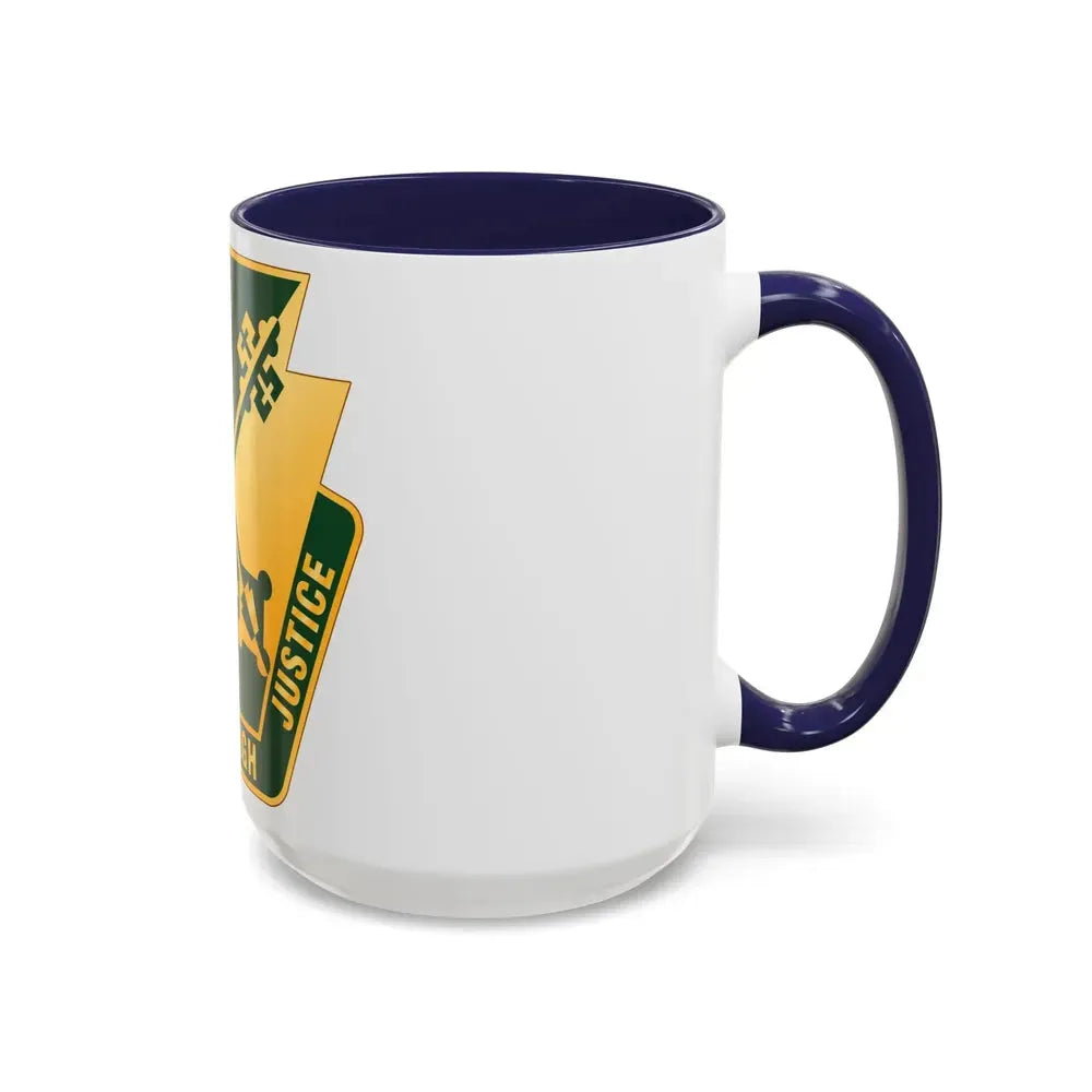 165 Military Police Pennsylvania National Guard (U.S. Army) Accent Coffee Mug - Go Mug Yourself