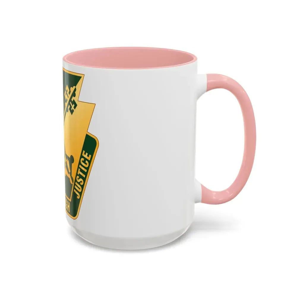 165 Military Police Pennsylvania National Guard (U.S. Army) Accent Coffee Mug - Go Mug Yourself