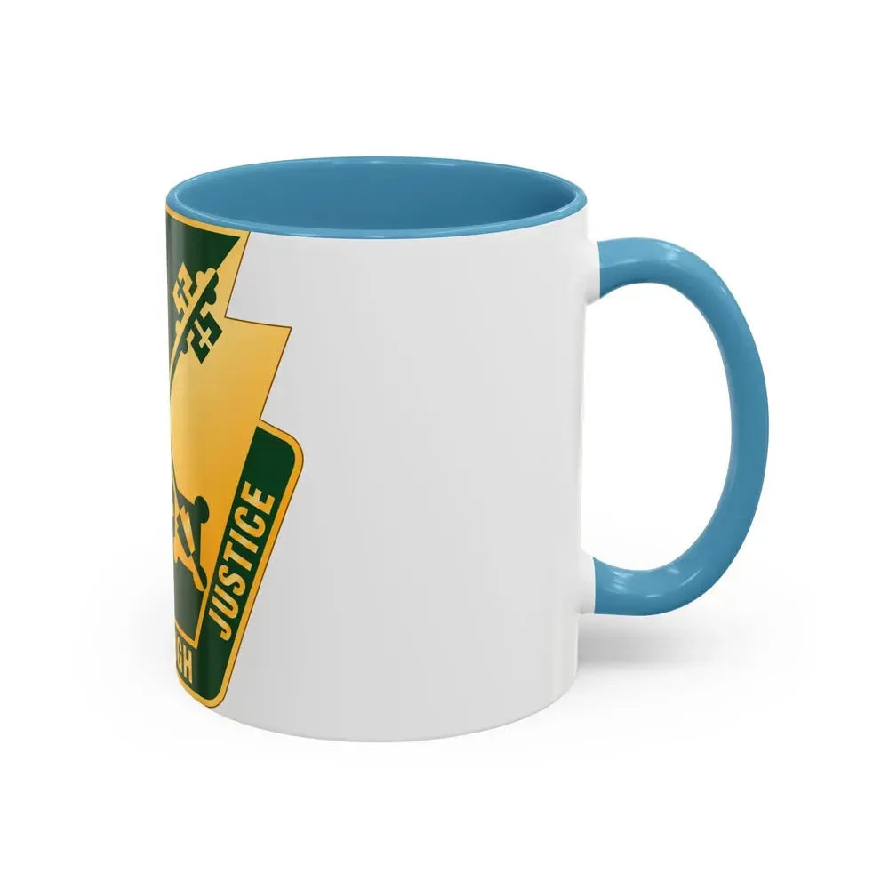 165 Military Police Pennsylvania National Guard (U.S. Army) Accent Coffee Mug - Go Mug Yourself