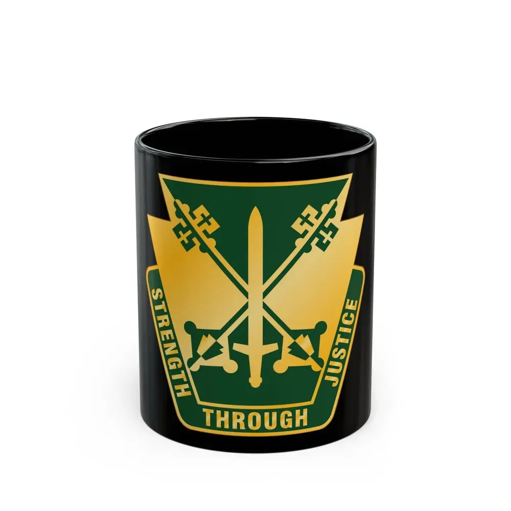 165 Military Police Pennsylvania National Guard (U.S. Army) Black Coffee Mug 11oz - Go Mug Yourself