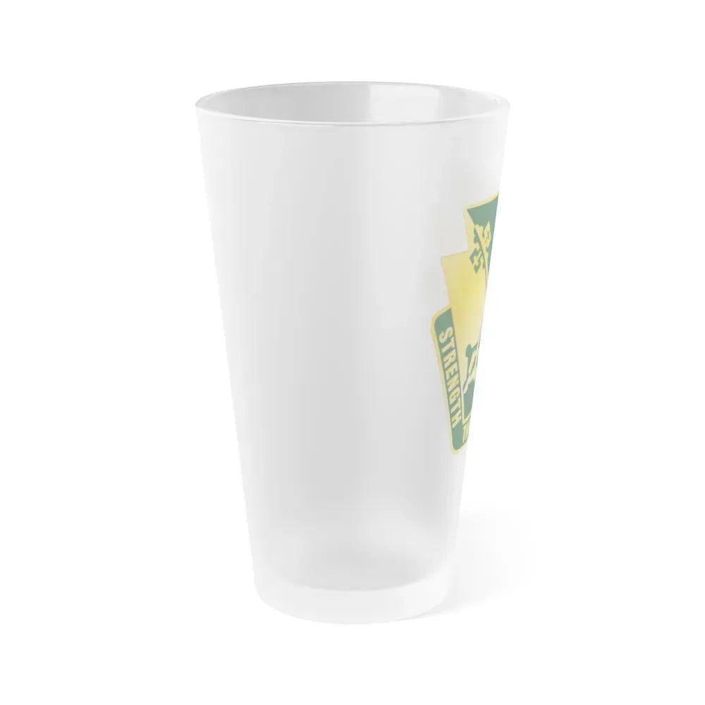 165 Military Police Pennsylvania National Guard (U.S. Army) Frosted Pint Glass 16oz - Go Mug Yourself