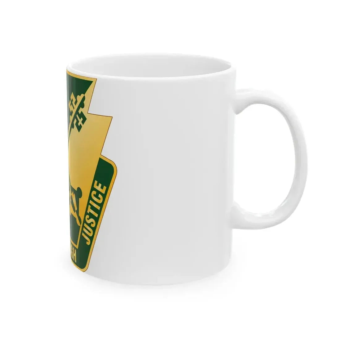 165 Military Police Pennsylvania National Guard (U.S. Army) White Coffee Mug - Go Mug Yourself