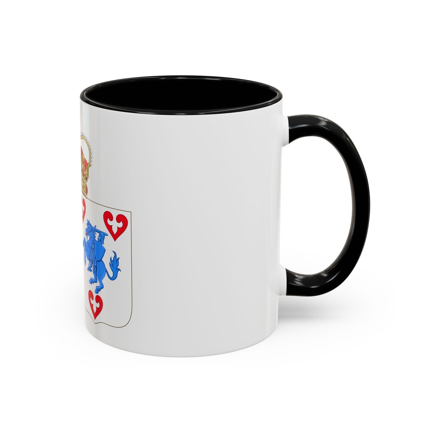 Coat of arms of Princess Marie of Denmark - Accent Coffee Mug