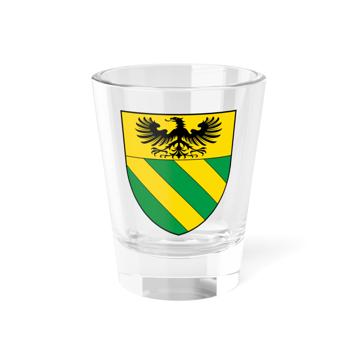 CHE Veyrier COA (Switzerland) (Coat of Arms) Shot Glass 1.5oz