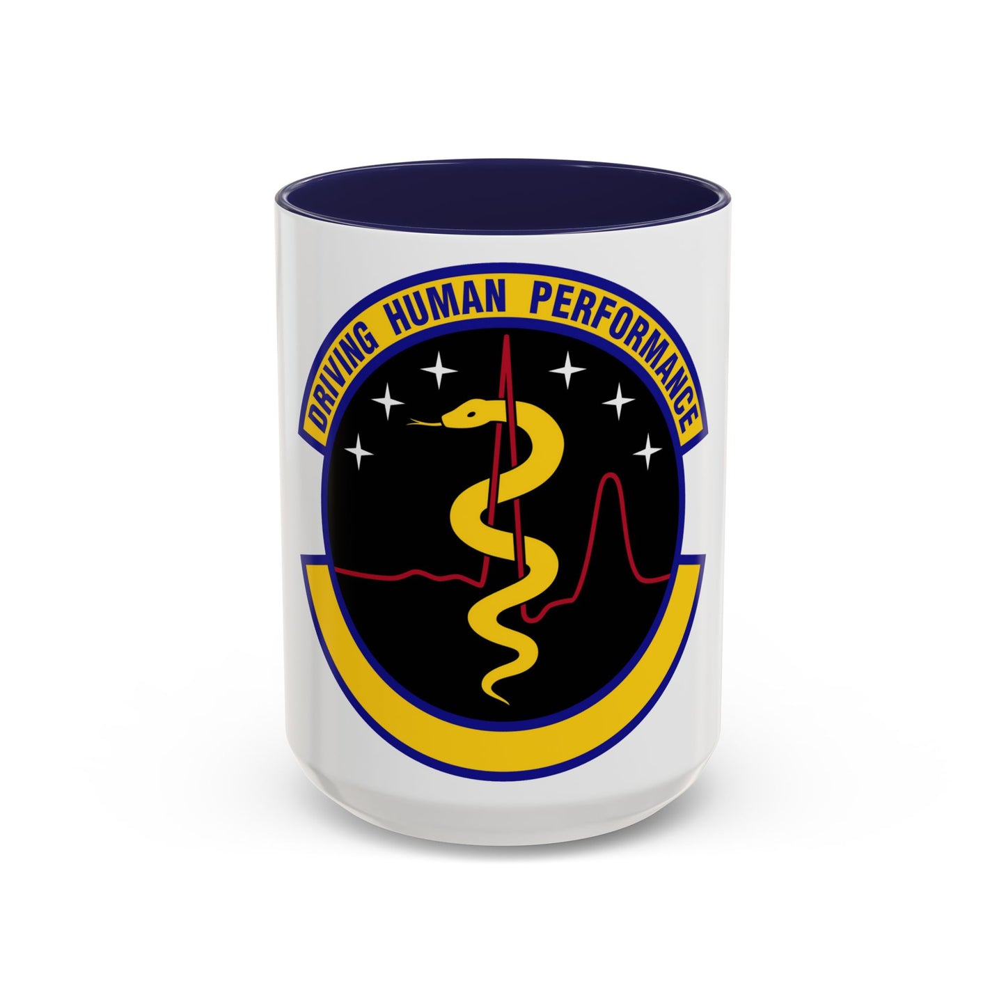 21 Operational Medical Readiness Squadron USSF (U.S. Air Force) Accent Coffee Mug