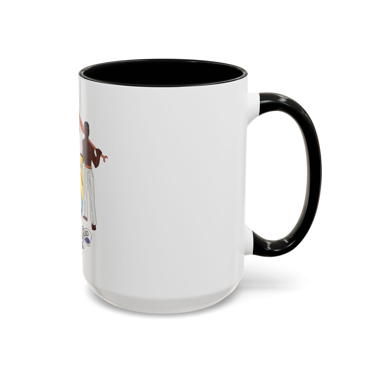 Coat of arms of British Honduras-Belize (1967-1981) - Accent Coffee Mug