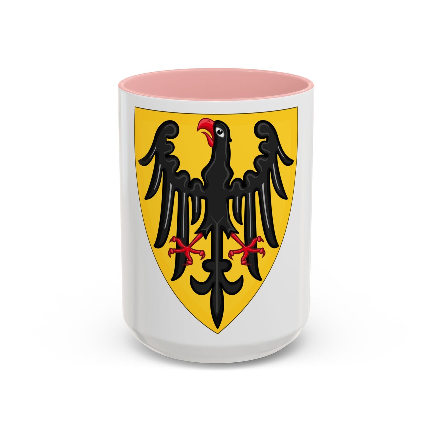 Shield and Coat of Arms of the Holy Roman Emperor (c.1200-c.1300) - Accent Coffee Mug