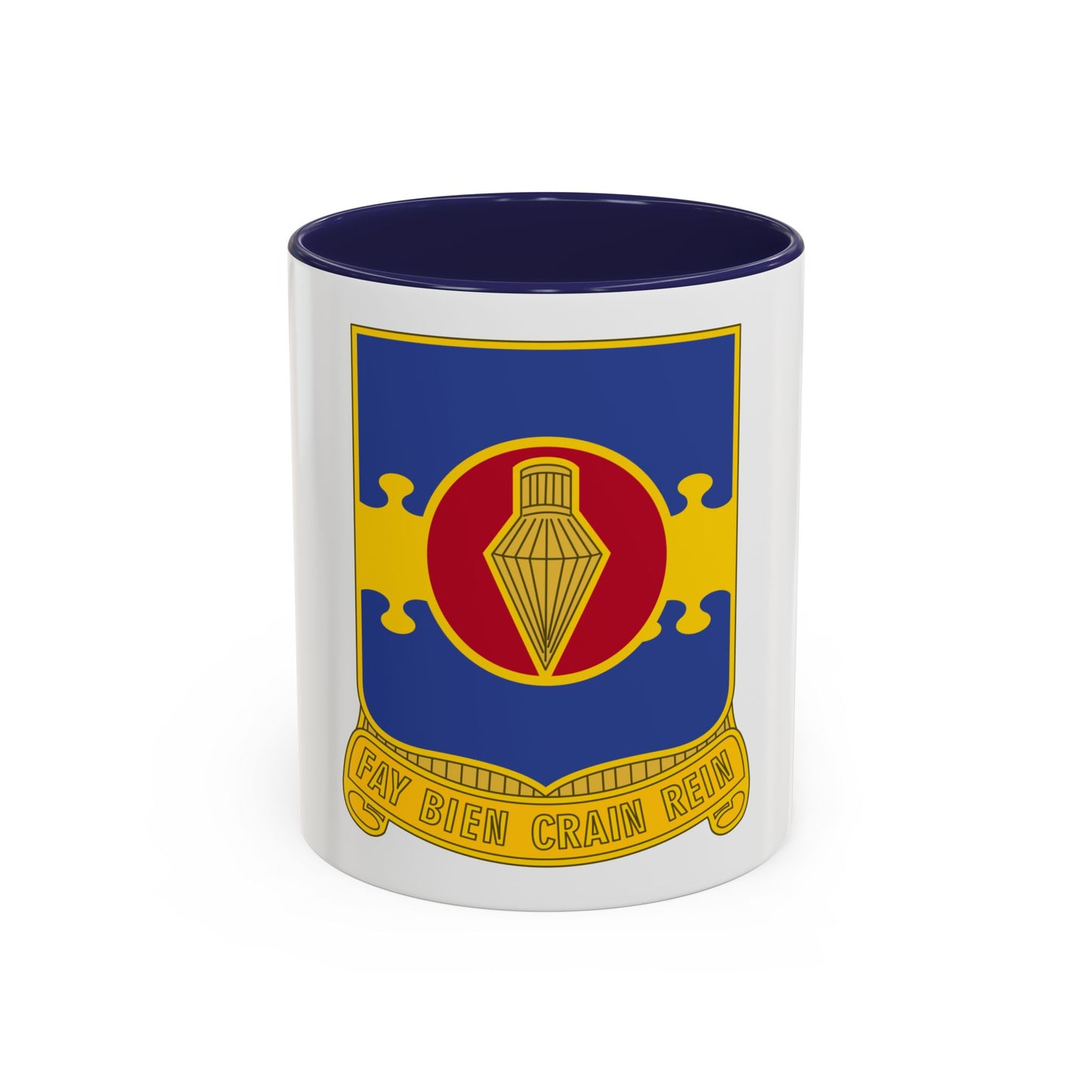 326 Airborne Engineer Battalion (U.S. Army) Accent Coffee Mug
