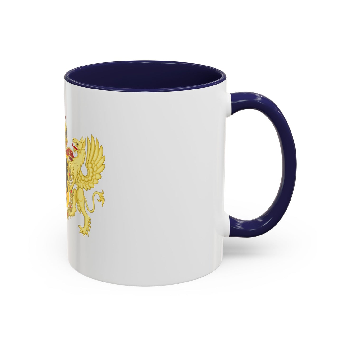 Ornamented Coat of Arms of Maximilian II, Holy Roman Emperor - Accent Coffee Mug